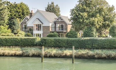 house from river